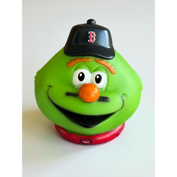 Wally The Green Monster Plastic Coin Bank Boston Red Sox Mascot MLB Baseball - Picture 2 of 7